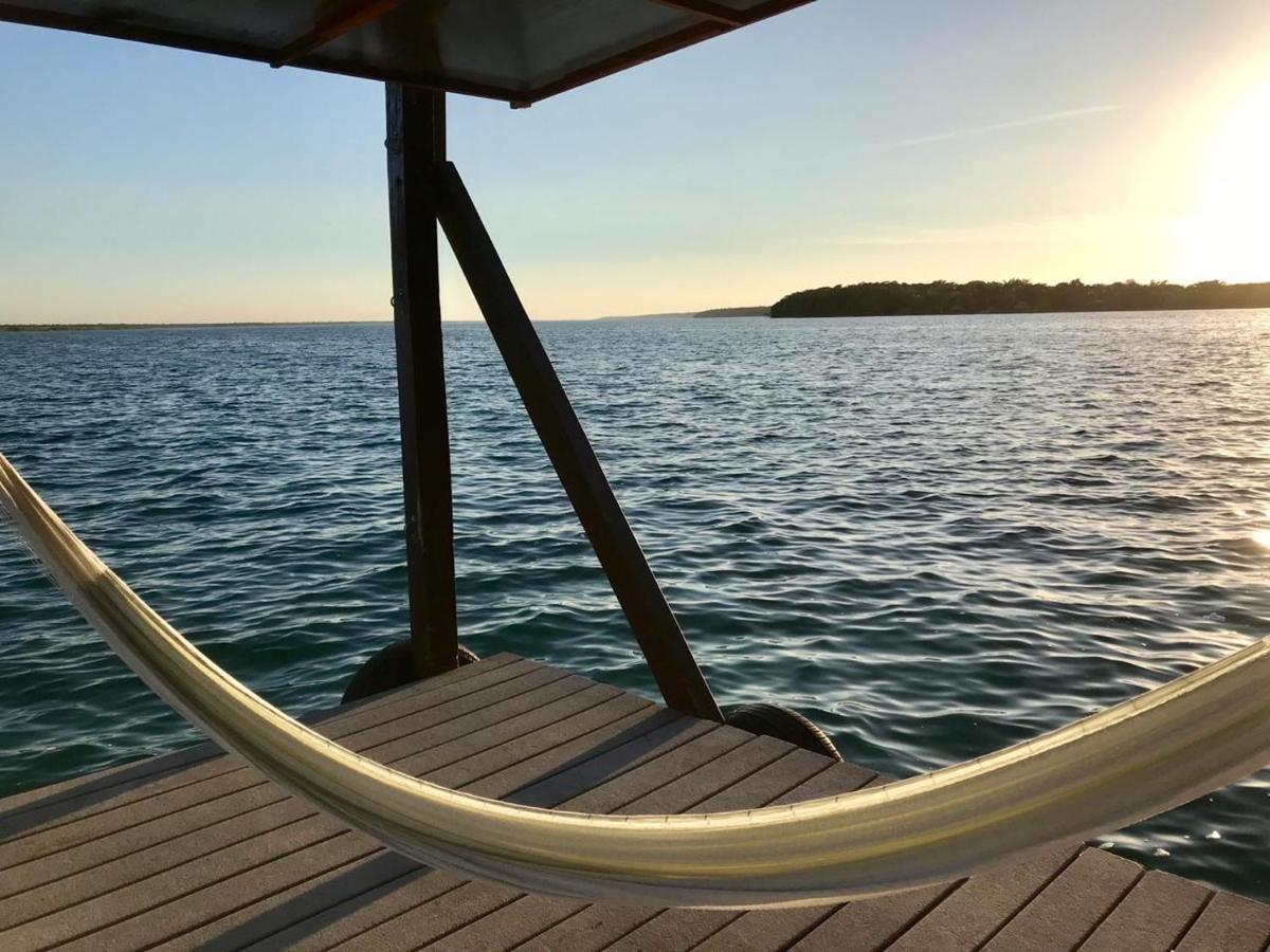 Coras Place Bacalar Lagoon Front Eksteriør bilde