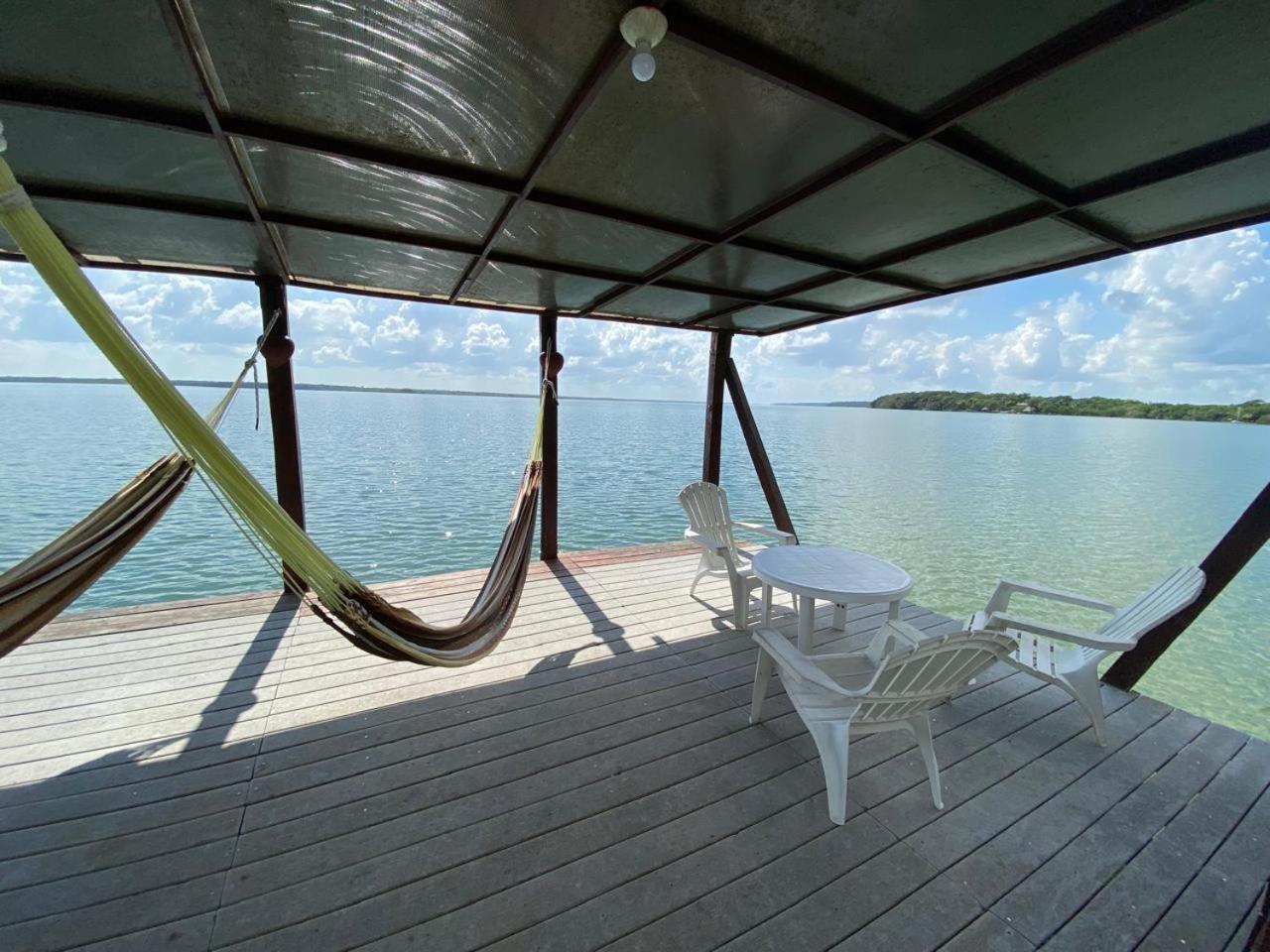 Coras Place Bacalar Lagoon Front Eksteriør bilde