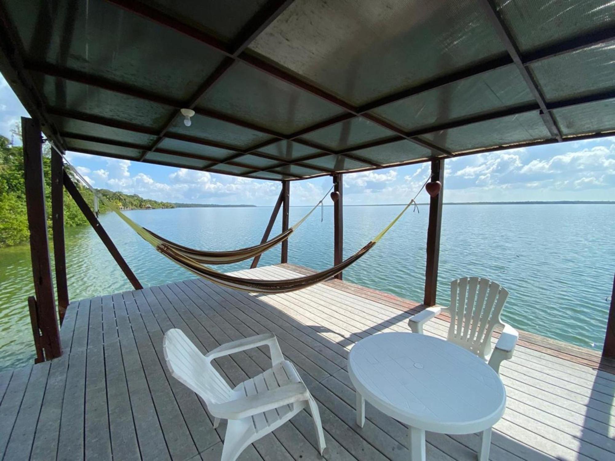 Coras Place Bacalar Lagoon Front Eksteriør bilde