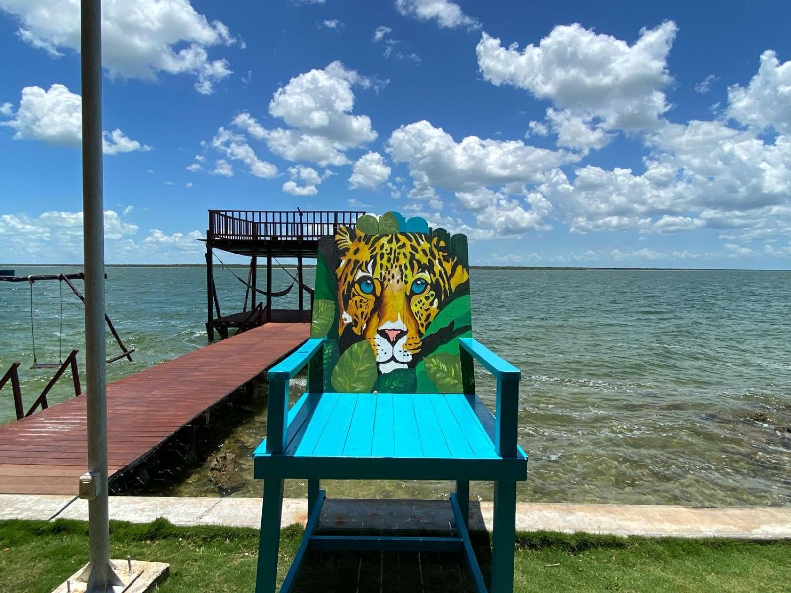 Coras Place Bacalar Lagoon Front Eksteriør bilde